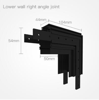 Wall corner Joint