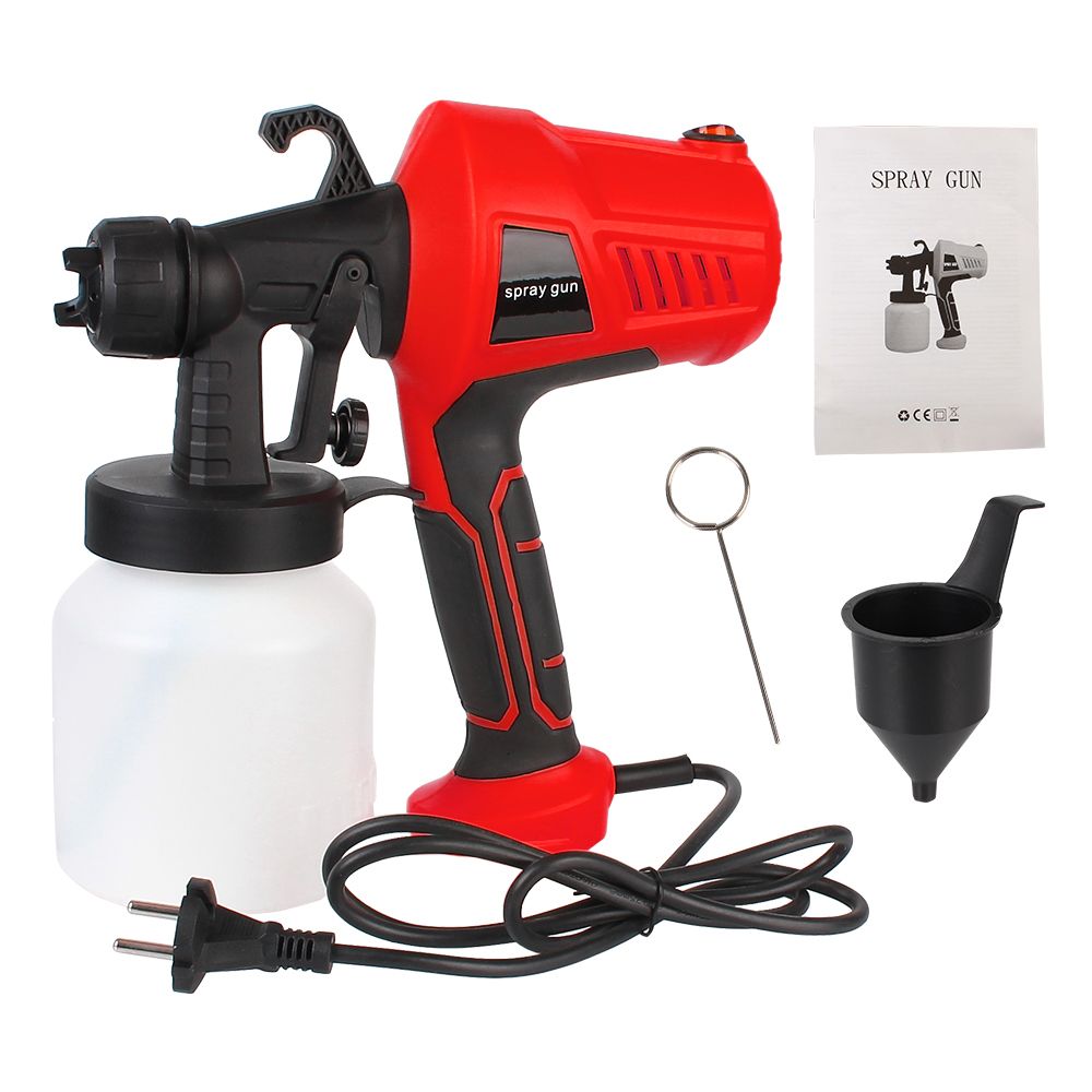 Red Spray Gun