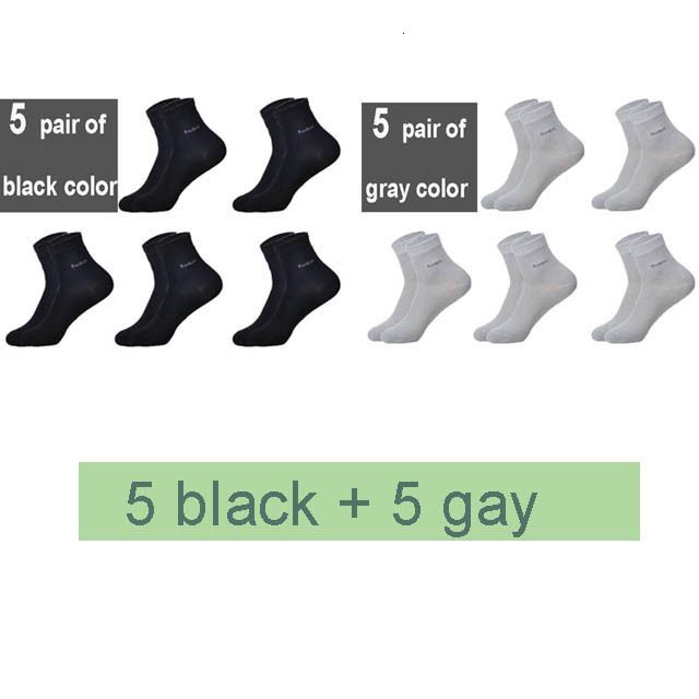 5 black 5 gray