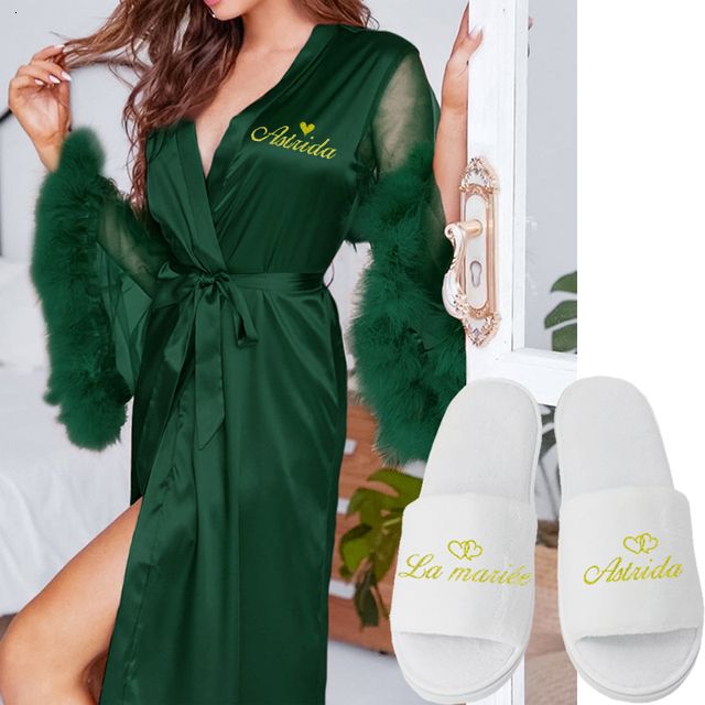 sapato de túnica verde