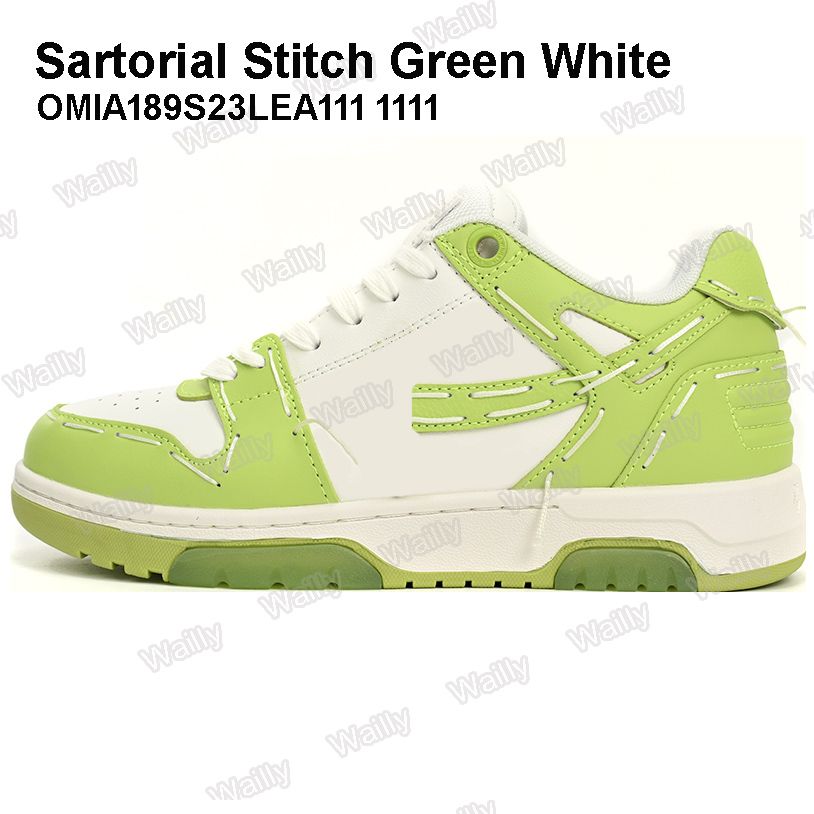 Sartorial Stitch Green White