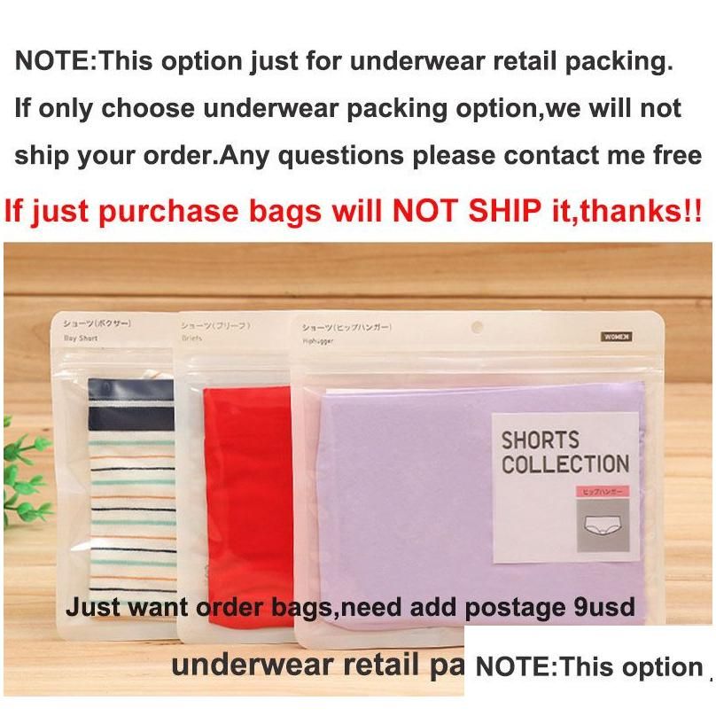 Underwear Bag Packing