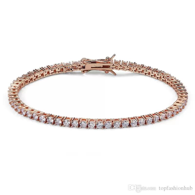 3mm RoseGold+6inch