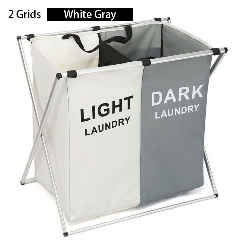 2 Grid White Gray