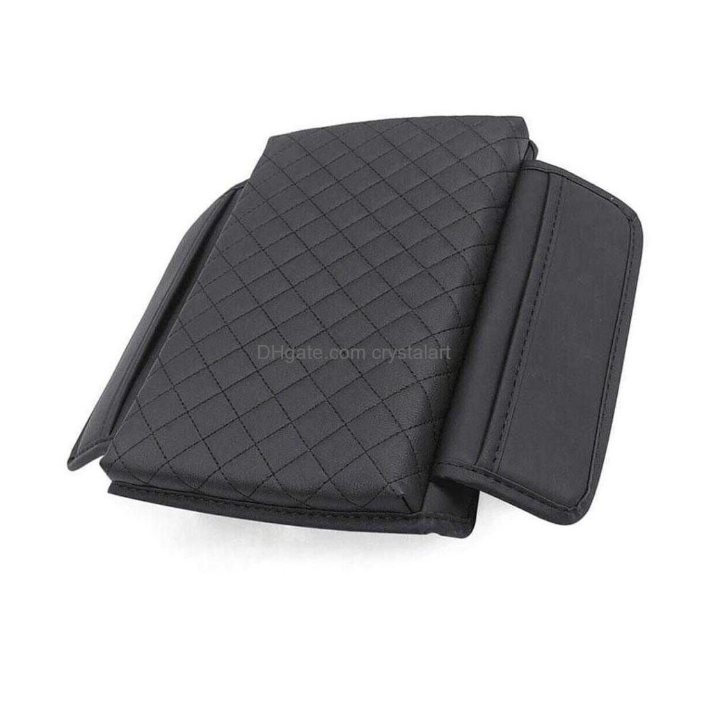 Car Armrest Mat Pu Leather Center Console Arm Rest Protection Cushion Wave  Pattern Armrests Storage Box Er Pad Drop Delivery Dhen9 From Crystalart,  $6.21
