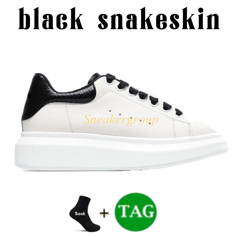 black snakeskin