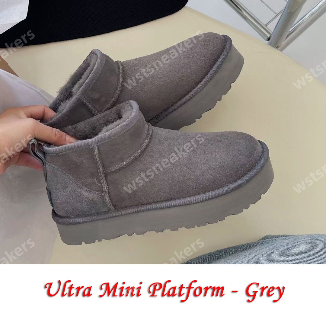 plataforma ultra mini - gris