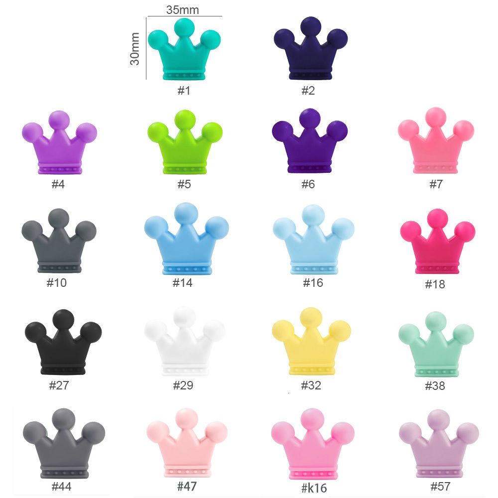 crown beads 10pcs