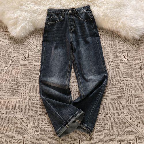 Pantalon bleu vintage