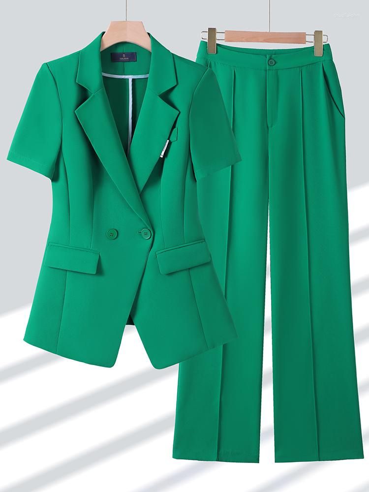 Green Pant Suit