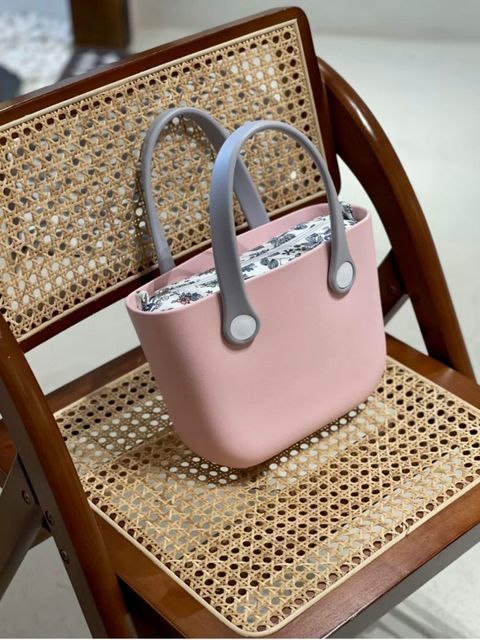 bolsa rosa