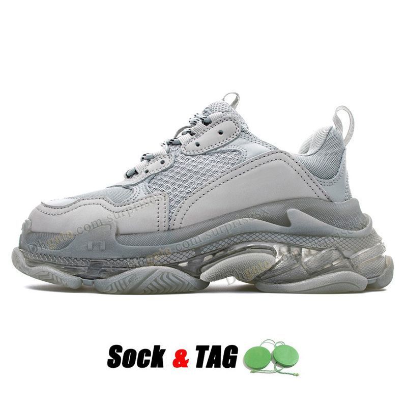 T16 36-45 Clear Sole Grey