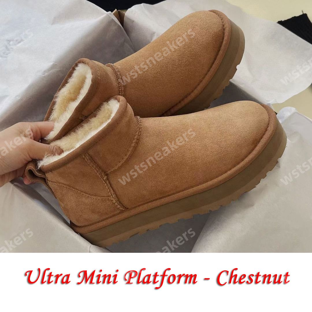 plataforma ultra mini - castaño