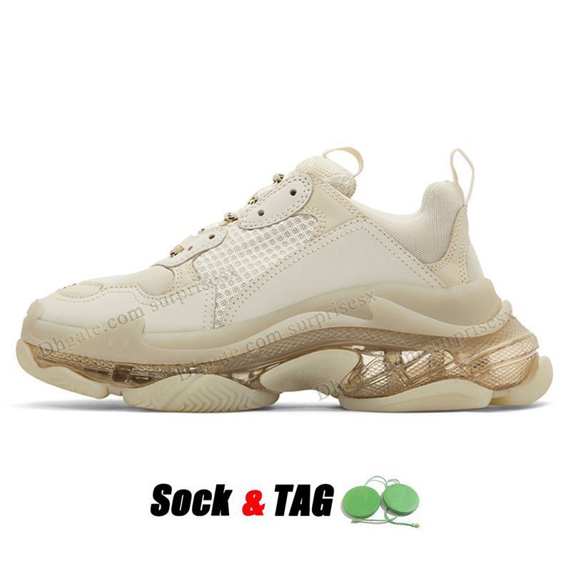 T10 36-45 Clear Sole Beige