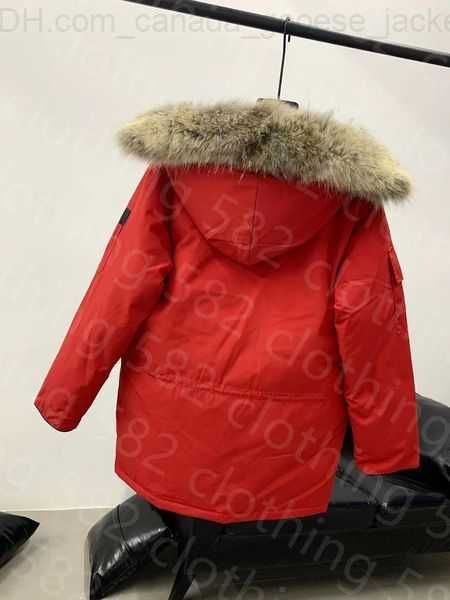 parka n°17 rouge