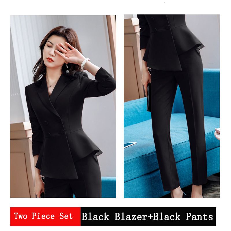 black pant suits