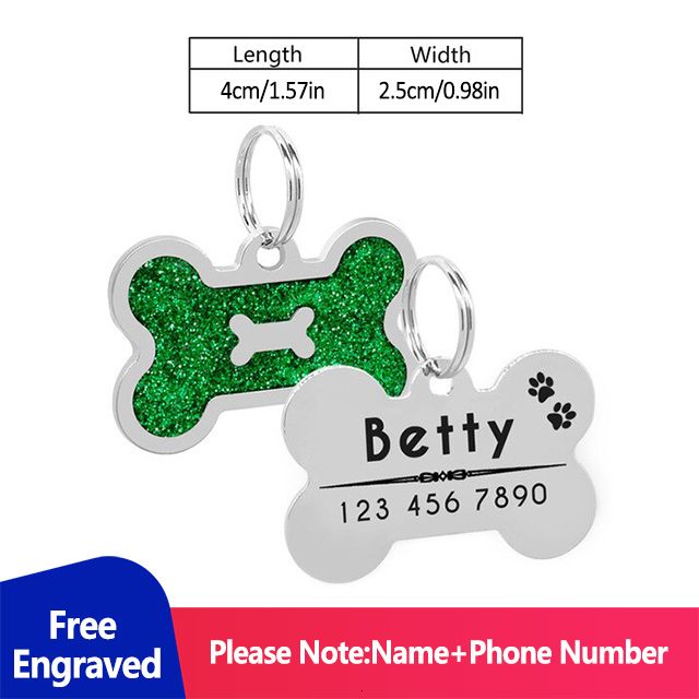 Green Dog Tag17