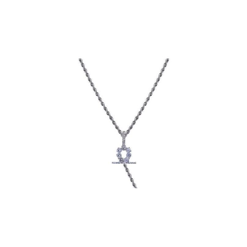 Silver Ankh Cross