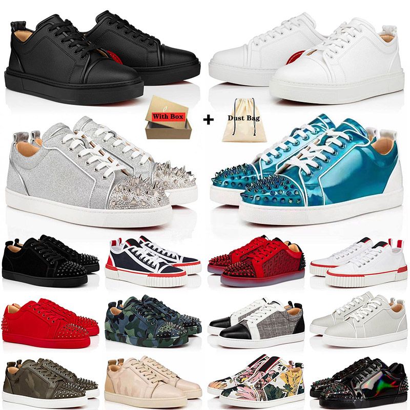 2023 Fashion Designer Red Bottoms Shoes Women Mens Casual Shoe