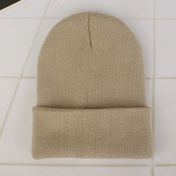 Beige beanie