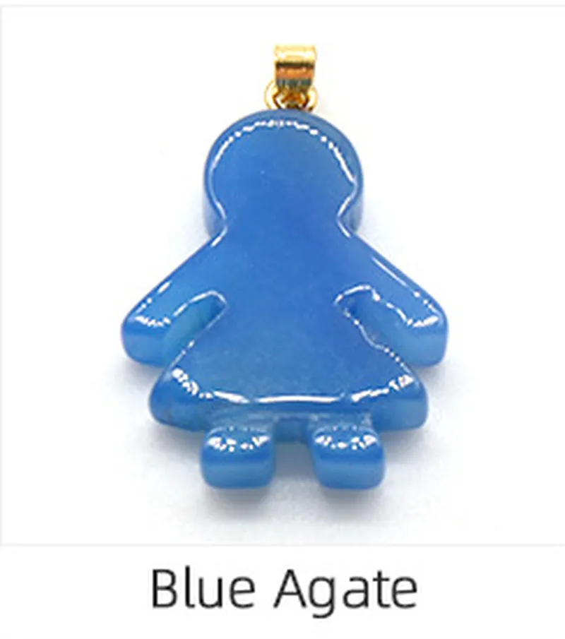 Agate bleu