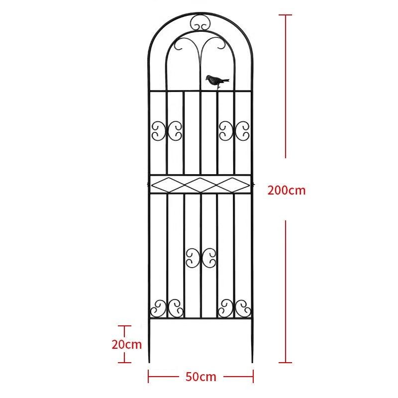 Svart 200cm