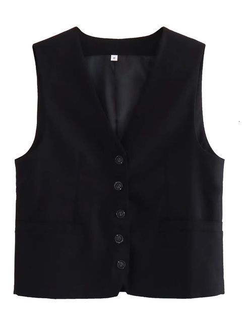 zwart vest