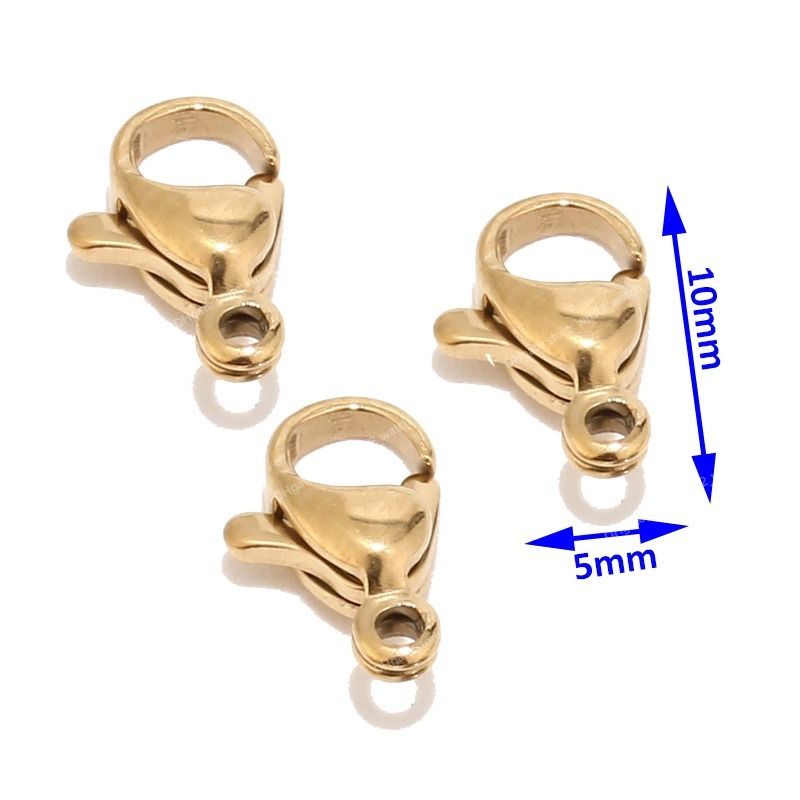 Gold 5x10mm