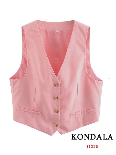 roze vest