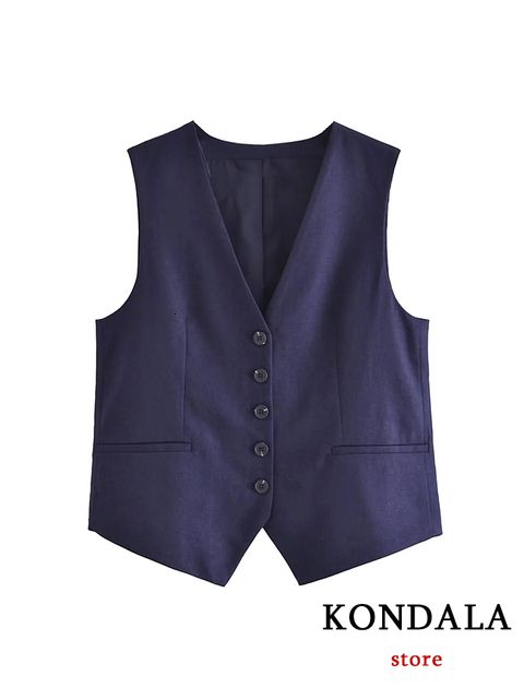 navyblue vest