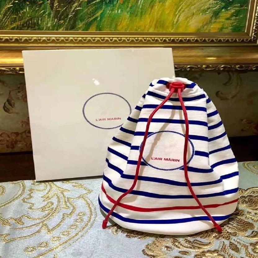 NEW Fashion VIP Gift Makeup Bag Classic Red Blue String Cosmetic Case Good  Quality Party Makeup Organizer Bag Clutch Bag With Box278s From Basop6,  $10.16