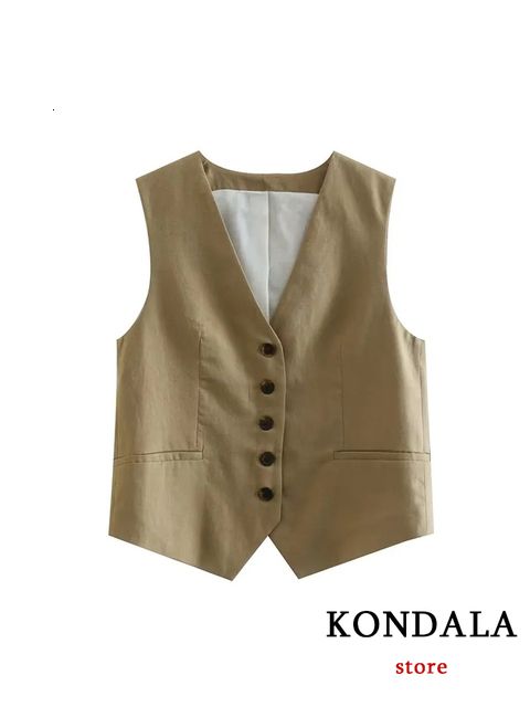 brown vest