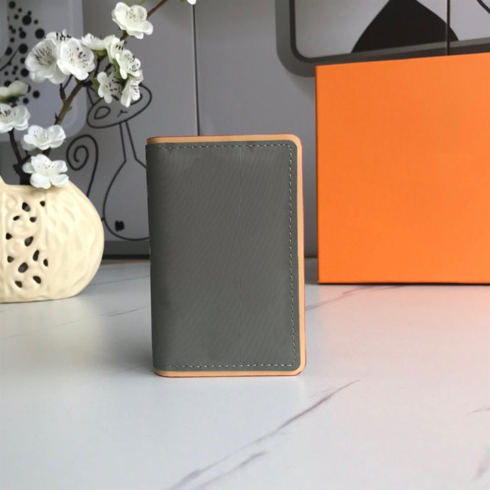 POCKET ORGANIZER High Quality Titanium Canvas Wallet Men Day Cluch