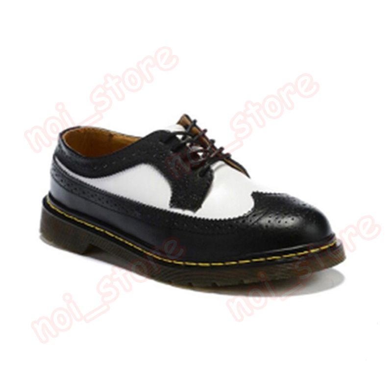 E42 3989 سلس Brogue White 35-45