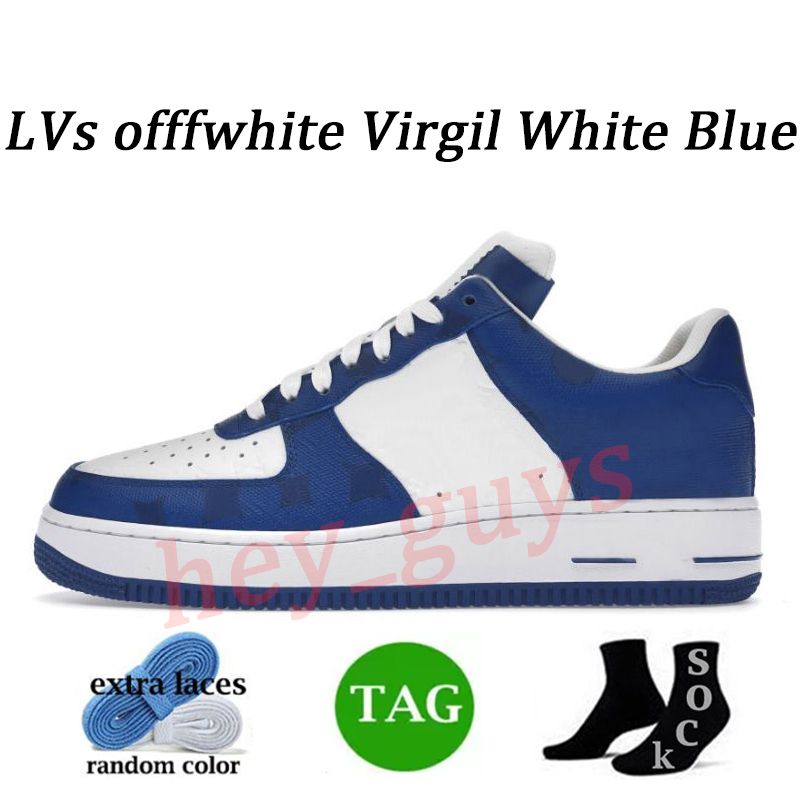 #1 36-45 LVs blanc cassé Virgil Blanc Bleu