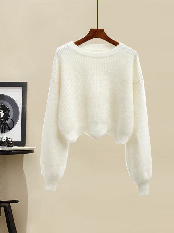 1273白いセーター