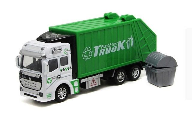 Garbage Truck-Green