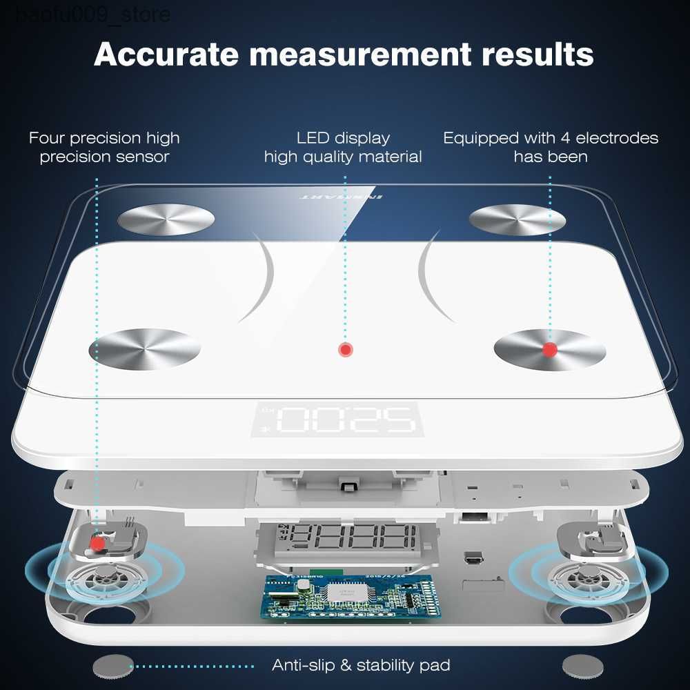 Bluetooth Body Fat Scale Body Scales Smart Wireless Digital