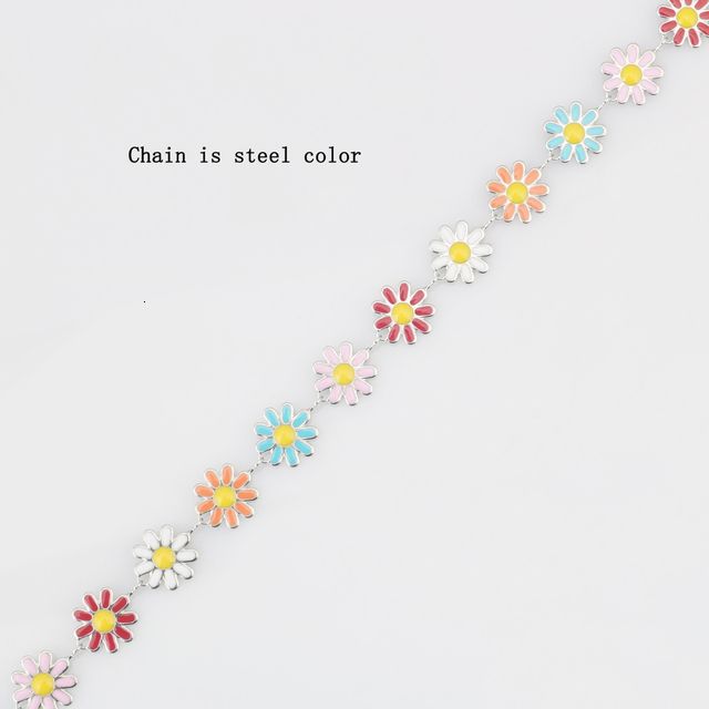 Steen Color Chain-Flower Size Is 10mm