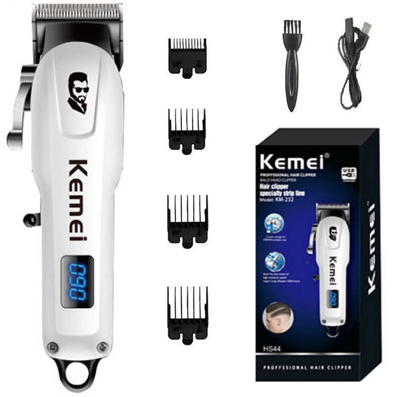 Afeitadoras Eléctricas Kemei Mini Potente Cortadora De Cabello