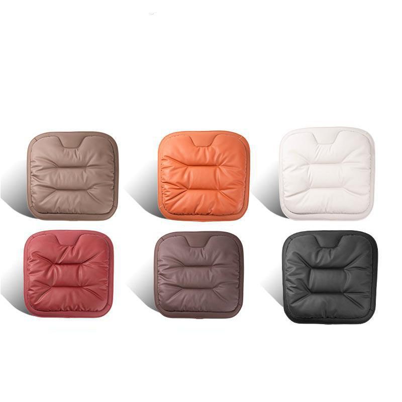 Trobo Seat Cushion, Non-Slip PU Leather Car Support Pillow for