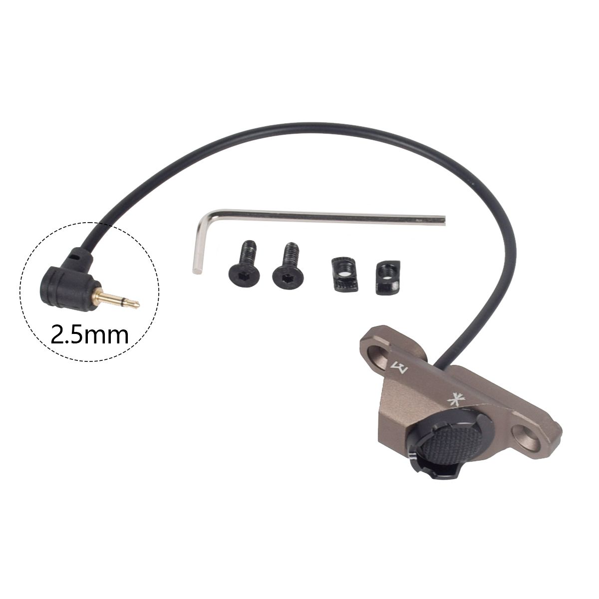 Tan 2.5mm Plug