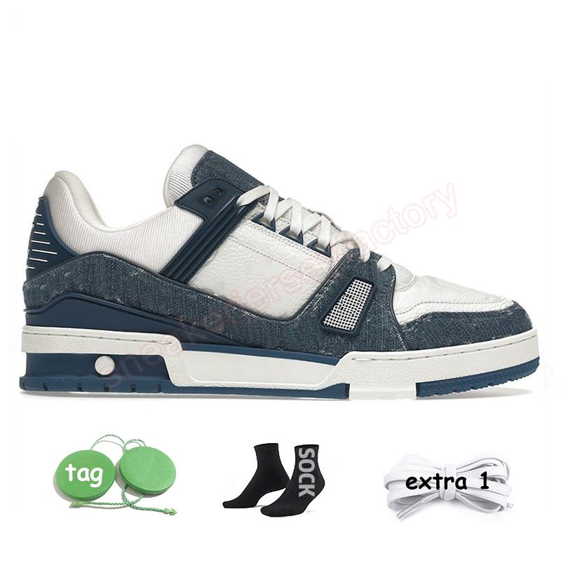 b28 36-45 bianco denim blu