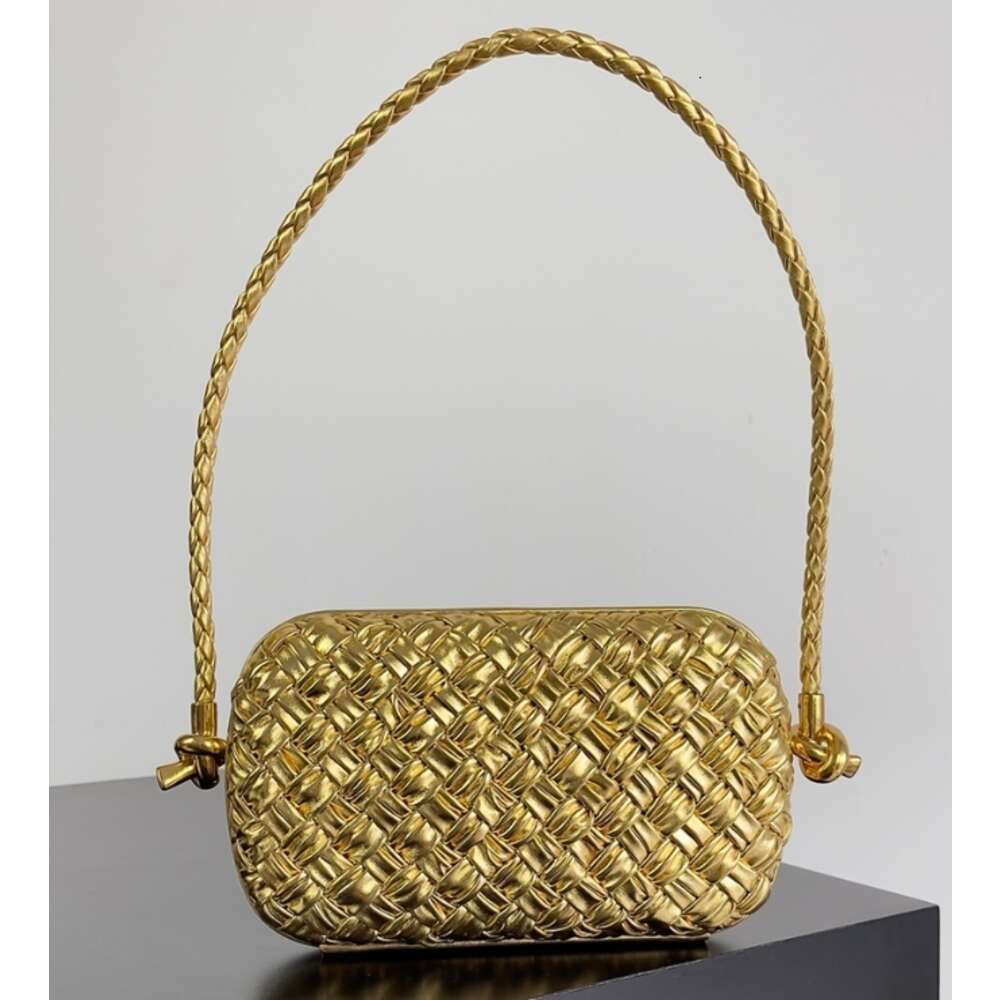 bolsa de ombro-ouro