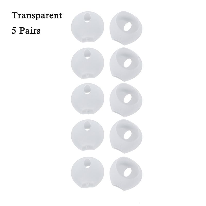 5 paires transparentes
