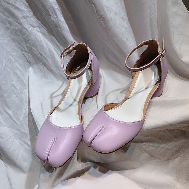 Sandales violettes 3cm