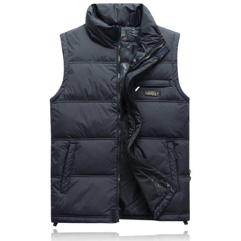 marineblauw vest