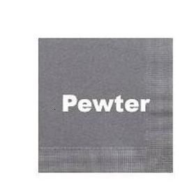 Pewter Napkins-Luncheon Napkin Size