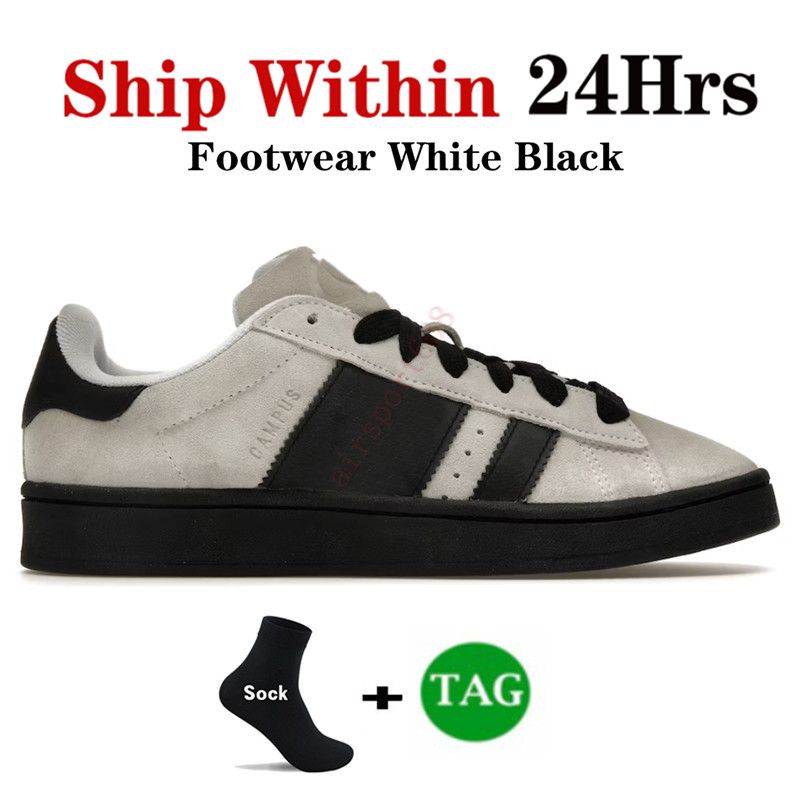 19 Footwear White Black