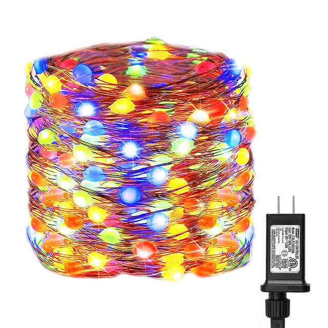 Multicolor-us Plug-33M 300LED